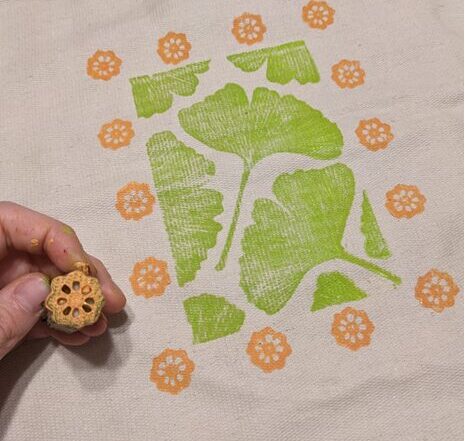 Botanical Arts - Okra Print